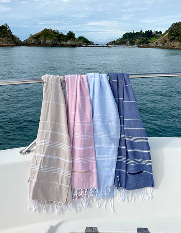 Turkish towels with zip